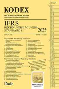 Vorderes Coverbild KODEX IFRS - Rechnungslegungsstandards 2025