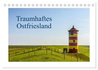 Vorderes Coverbild Traumhaftes Ostfriesland (Tischkalender 2025 DIN A5 quer), CALVENDO Monatskalender