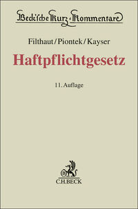 Vorderes Coverbild Beck'sche Kurz-Kommentare / Haftpflichtgesetz. HPflG