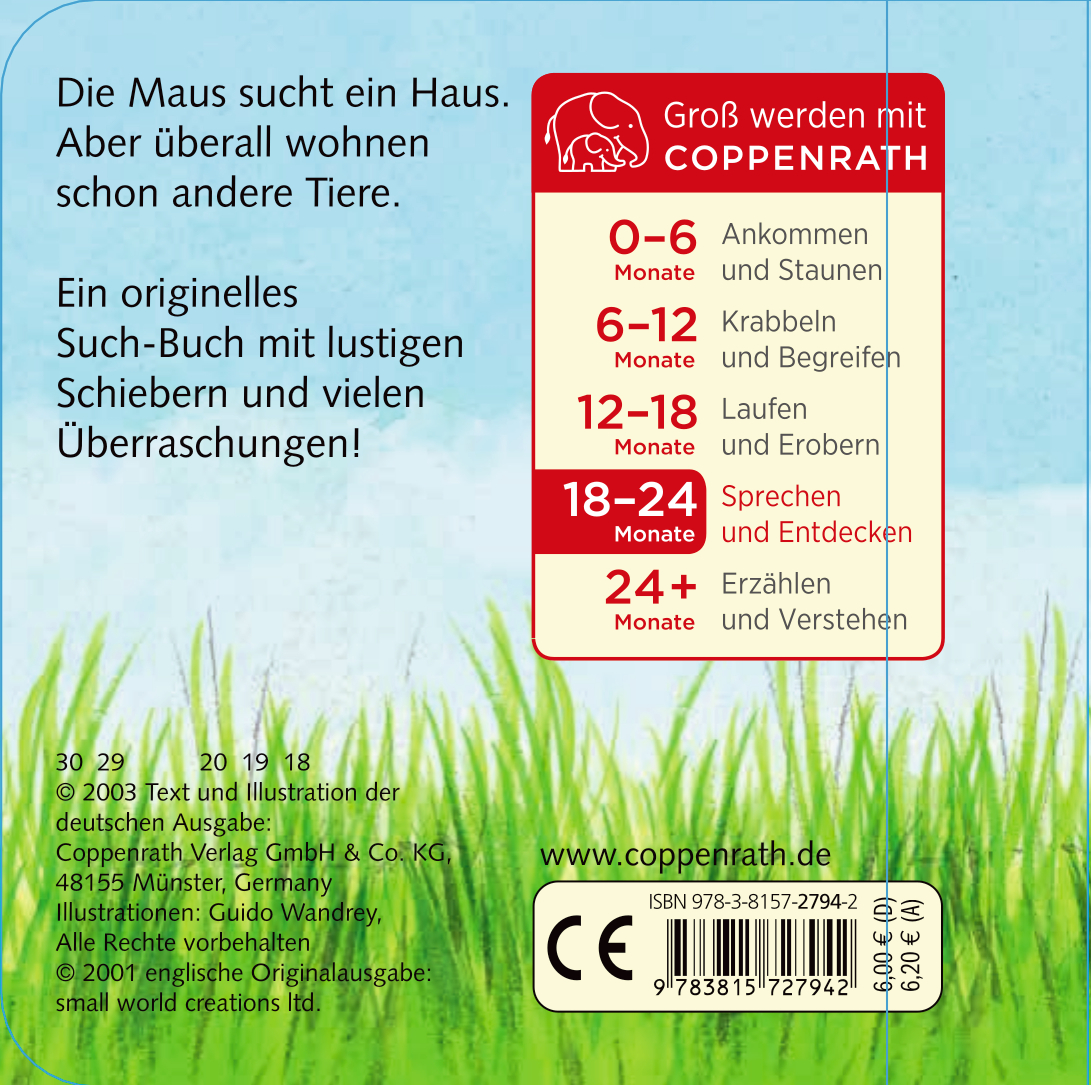 Rückseitencover minifanten 01: Klopf, klopf! Wer wohnt denn hier?