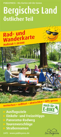 Vorderes Coverbild Bergisches Land, Östlicher Teil