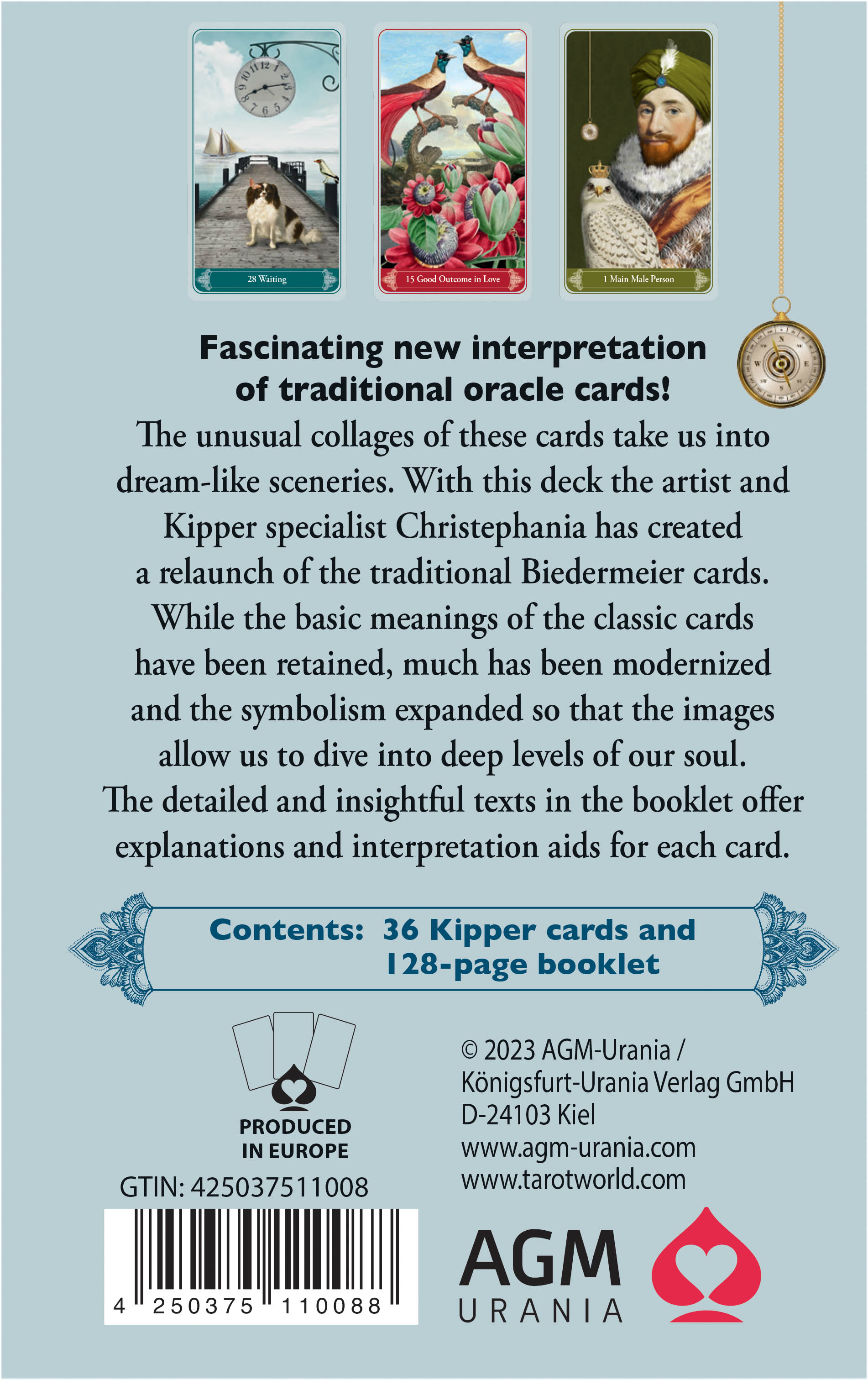 Rückseitencover Christephania Kipper - 36 cards & booklet GB (english oracle)