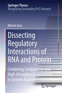 Vorderes Coverbild Dissecting Regulatory Interactions of RNA and Protein