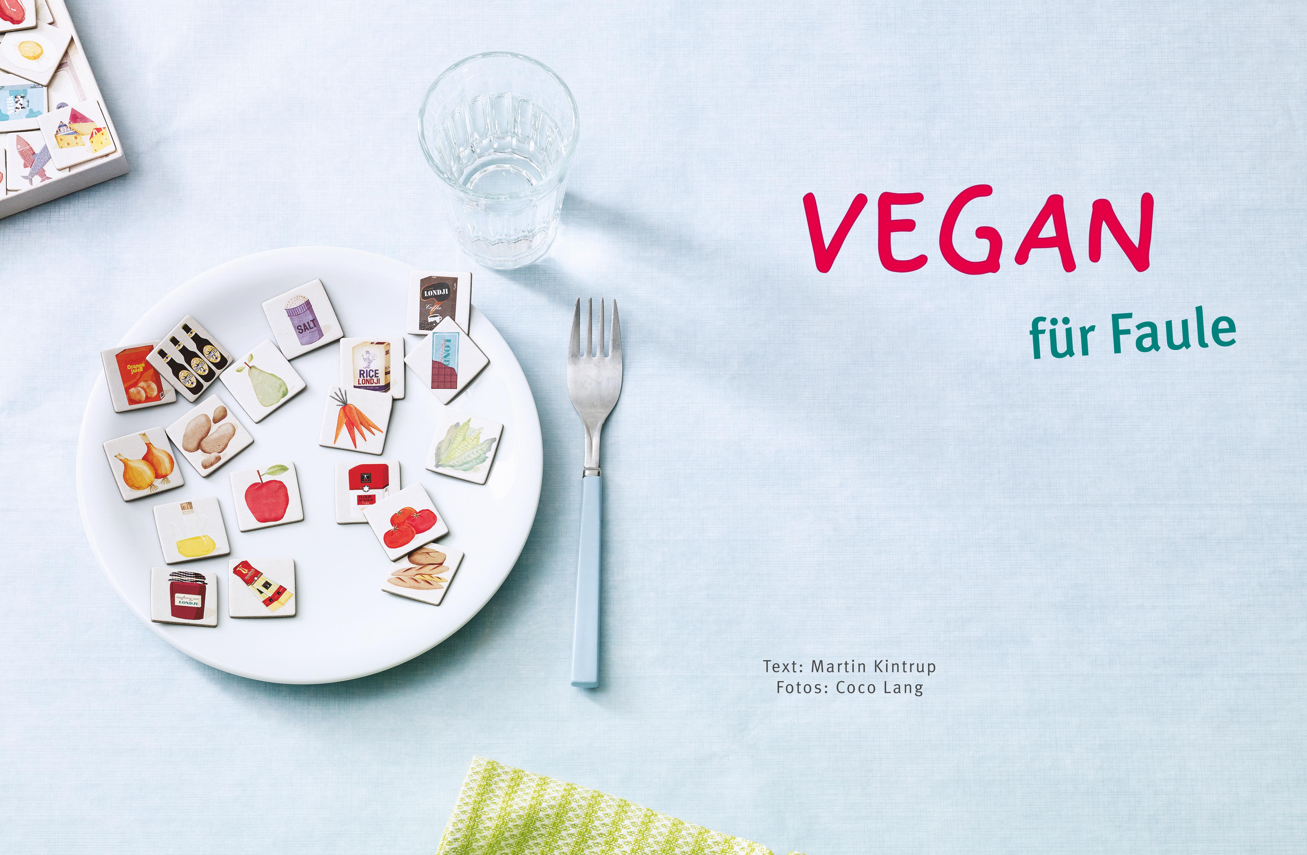 Beispielinhalt (Bild) Vegan für Faule