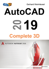 Vorderes Coverbild AutoCAD 2019 Complete 3D