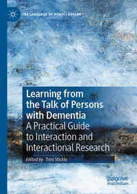 Vorderes Coverbild Learning from the Talk of Persons with Dementia