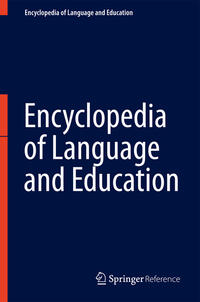 Vorderes Coverbild Encyclopedia of Language and Education