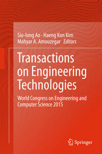 Vorderes Coverbild Transactions on Engineering Technologies