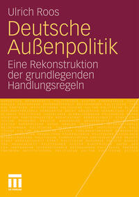 Vorderes Coverbild Deutsche Außenpolitik