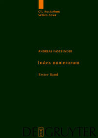 Vorderes Coverbild Index numerorum