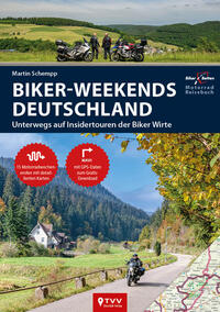 Vorderes Coverbild Motorrad Reiseführer Biker Weekends Deutschland