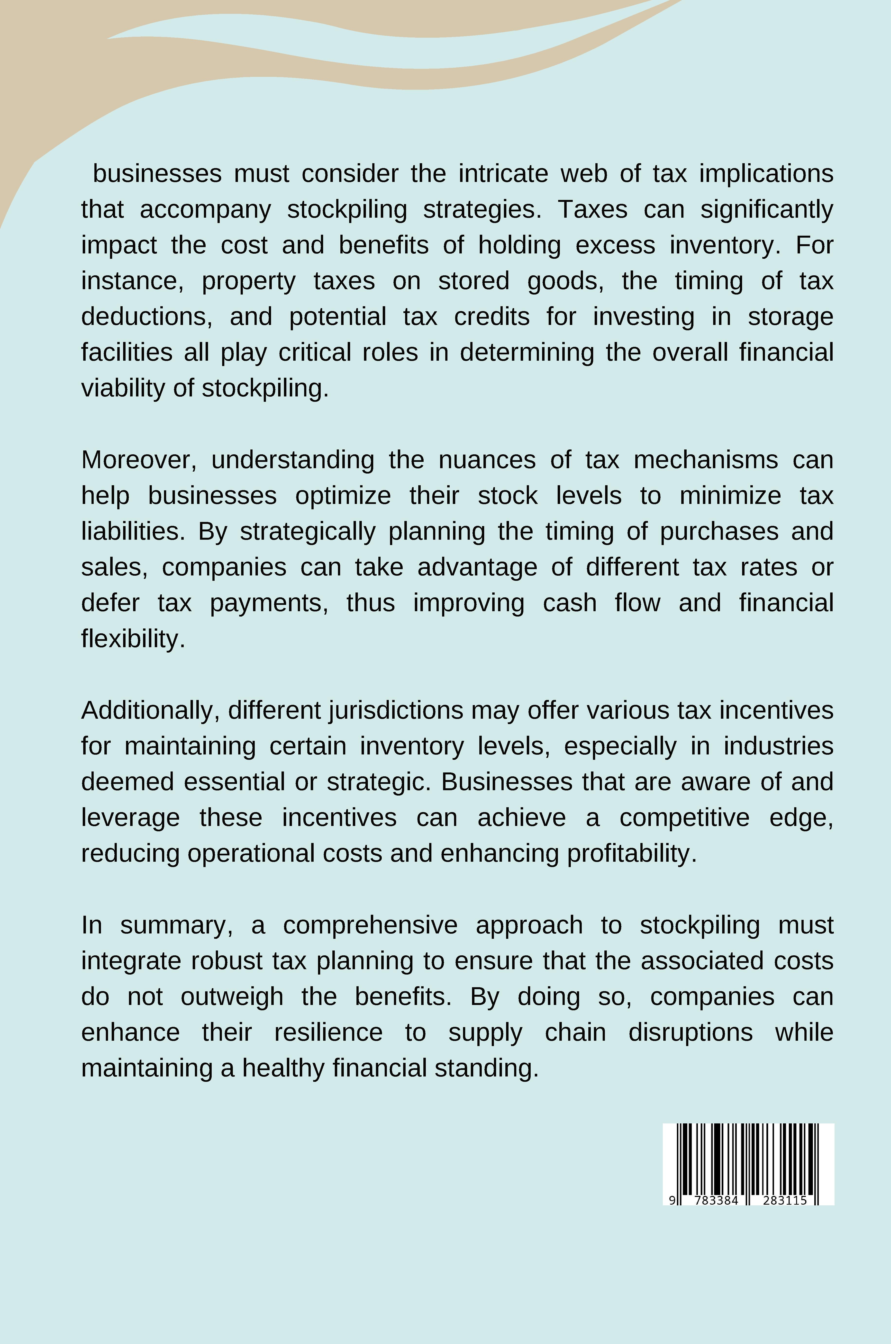 Rückseitencover Beyond the Elasticity: How the Tax Wedge Improves Predictions of Durable Spending