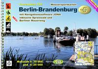 Vorderes Coverbild TourenAtlas TA5 Berlin-Brandenburg