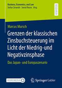 Vorderes Coverbild Grenzen der klassischen Zinsbuchsteuerung im Licht der Niedrig-und Negativzinsphase