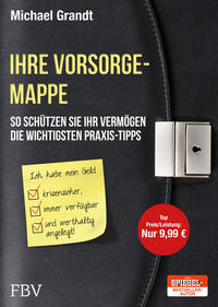Vorderes Coverbild Ihre Vorsorgemappe