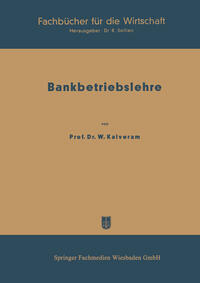 Vorderes Coverbild Bankbetriebslehre