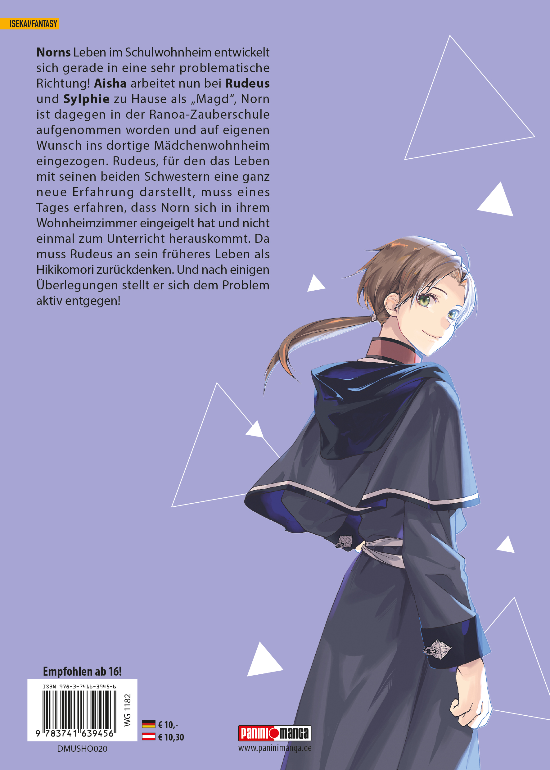 Rückseitencover Mushoku Tensei - In dieser Welt mach ich alles anders 20