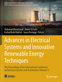 Vorderes Coverbild Advances in Electrical Systems and Innovative Renewable Energy Techniques