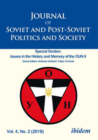 Vorderes Coverbild Journal of Soviet and Post-Soviet Politics and Society