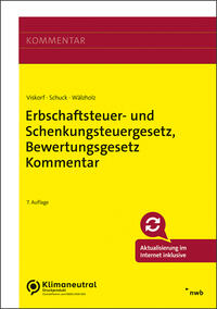 Vorderes Coverbild Erbschaftsteuer- und Schenkungsteuergesetz, Bewertungsgesetz Kommentar