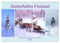 Vorderes Coverbild Zauberhaftes Finnland (Wandkalender 2026 DIN A4 quer), CALVENDO Monatskalender