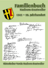 Vorderes Coverbild Familienbuch Hasborn-Dautweiler