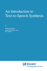 Vorderes Coverbild An Introduction to Text-to-Speech Synthesis