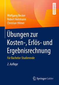 Vorderes Coverbild Übungen zur Kosten-, Erlös- und Ergebnisrechnung