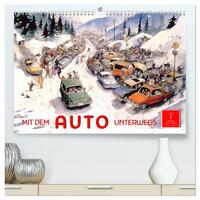 Vorderes Coverbild Mit dem Auto unterwegs (hochwertiger Premium Wandkalender 2025 DIN A2 quer), Kunstdruck in Hochglanz