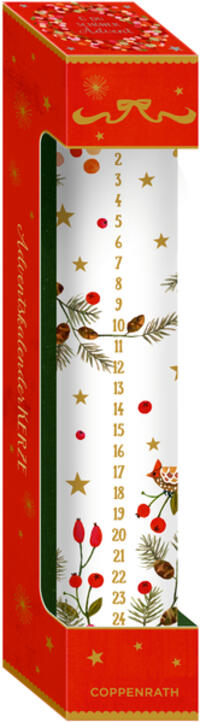 Vorderes Coverbild Adventskalender-Kerze – O du schöner Advent!