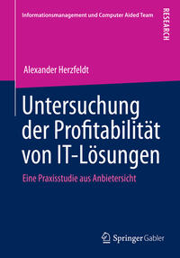 Vorderes Coverbild Untersuchung der Profitabilität von IT-Lösungen