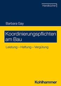 Vorderes Coverbild Koordinierungspflichten am Bau