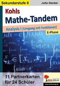 Vorderes Coverbild Kohls Mathe-Tandem / Analysis I