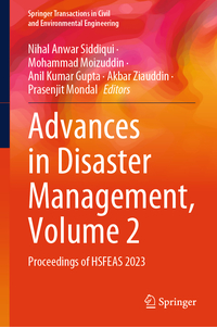 Vorderes Coverbild Advances in Disaster Management, Volume 2