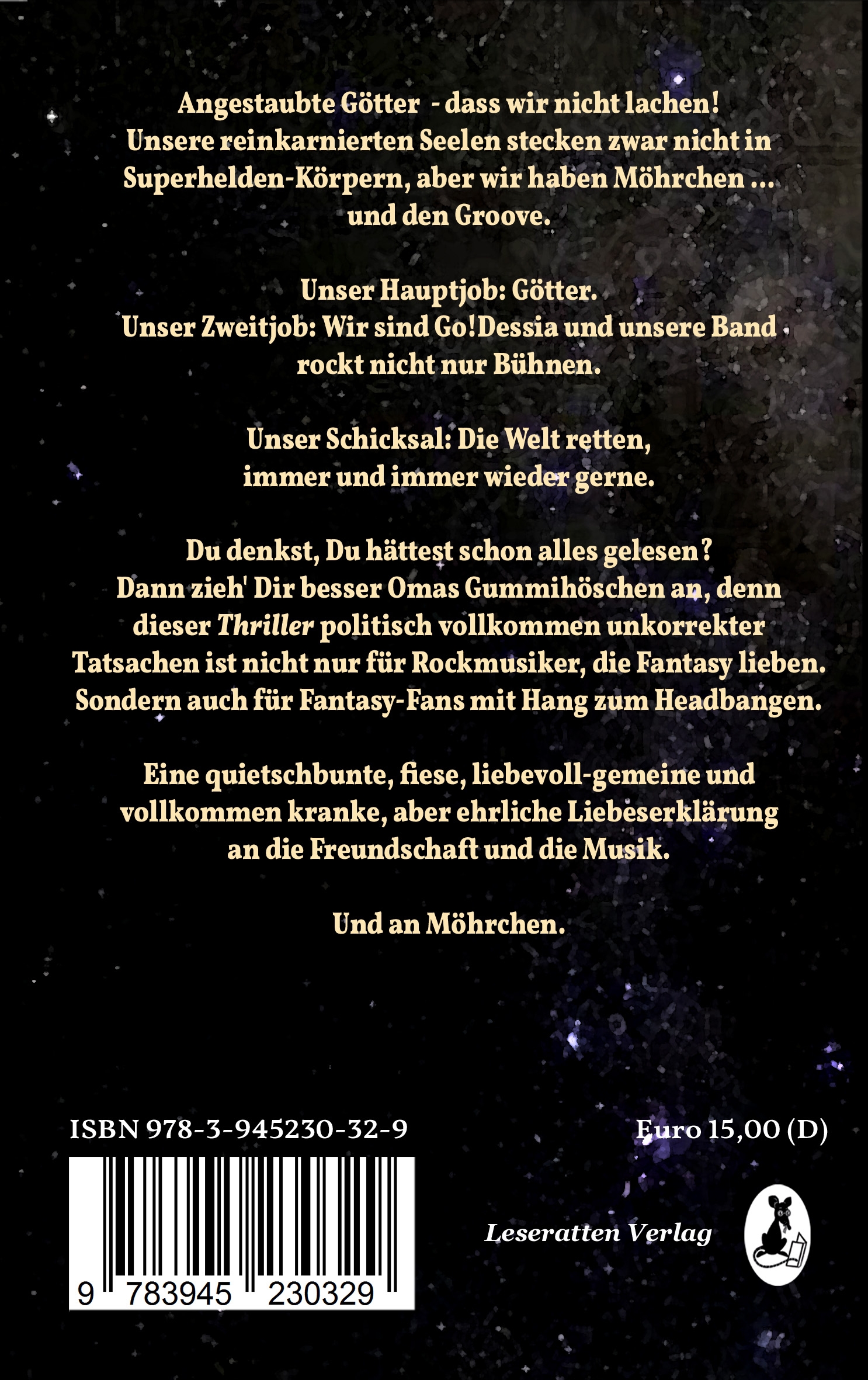 Rückseitencover Go!Dessia