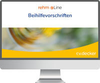 Vorderes Coverbild Beihilfevorschriften online