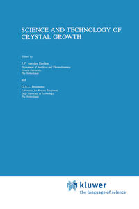 Vorderes Coverbild Science and Technology of Crystal Growth