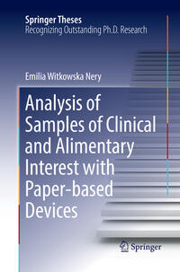 Vorderes Coverbild Analysis of Samples of Clinical and Alimentary Interest with Paper-based Devices