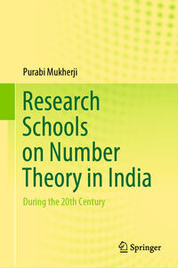 Vorderes Coverbild Research Schools on Number Theory in India