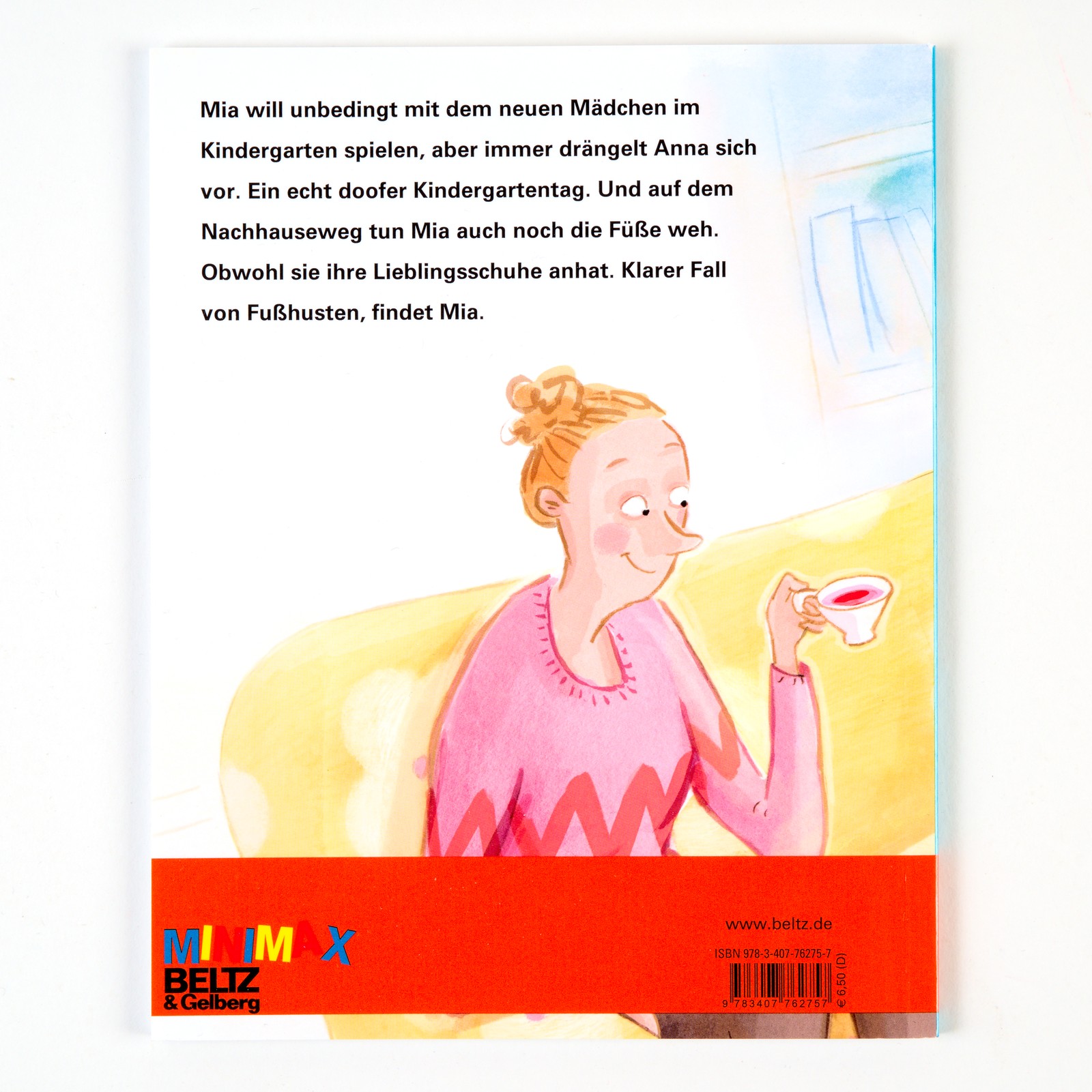 Rückseitencover Mia hat Fußhusten