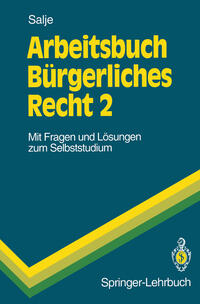 Vorderes Coverbild Arbeitsbuch Bürgerliches Recht 2