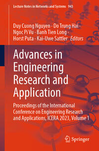 Vorderes Coverbild Advances in Engineering Research and Application