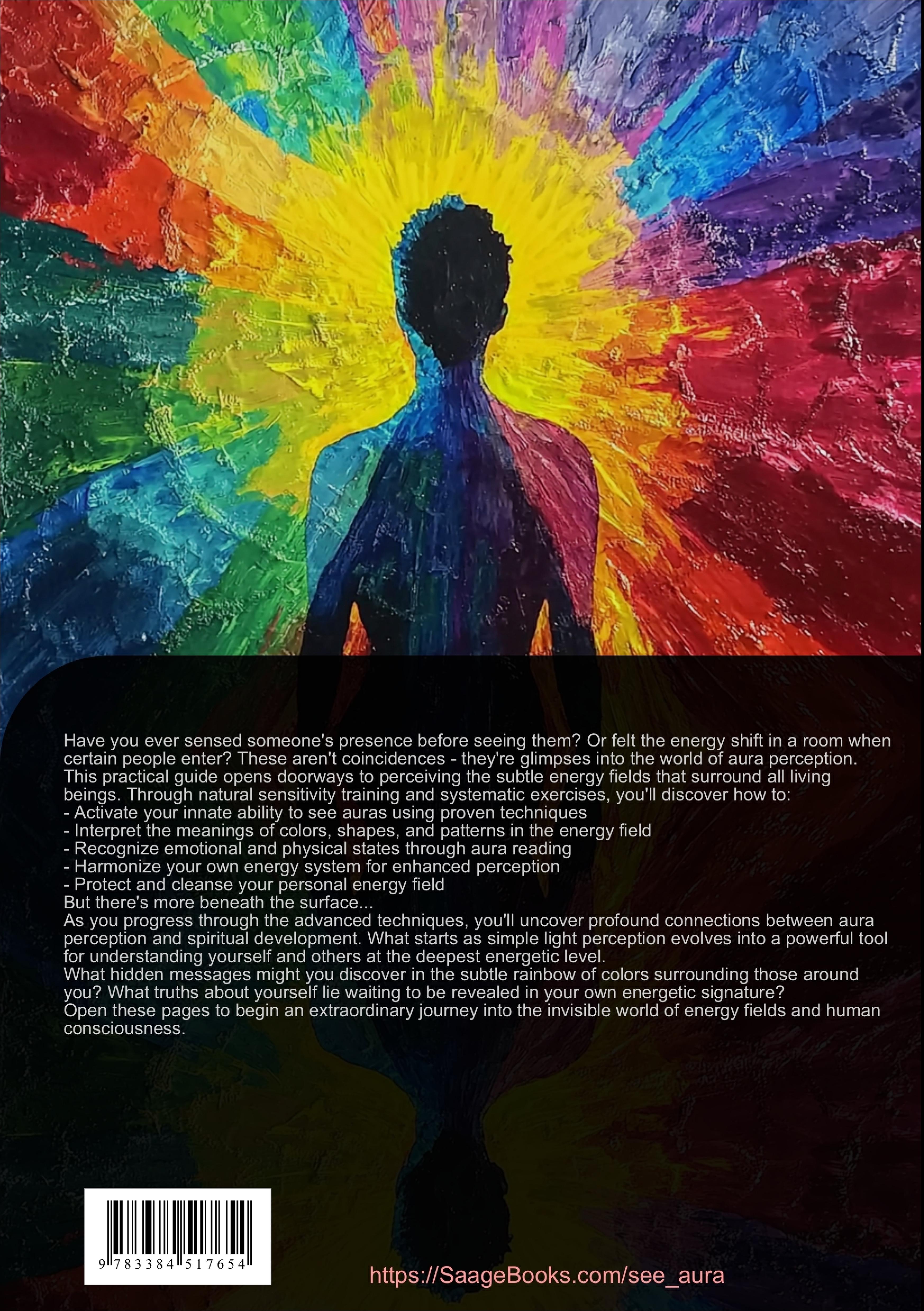 Rückseitencover Seeing Auras: A Complete Guide to Aura Reading and Light Perception