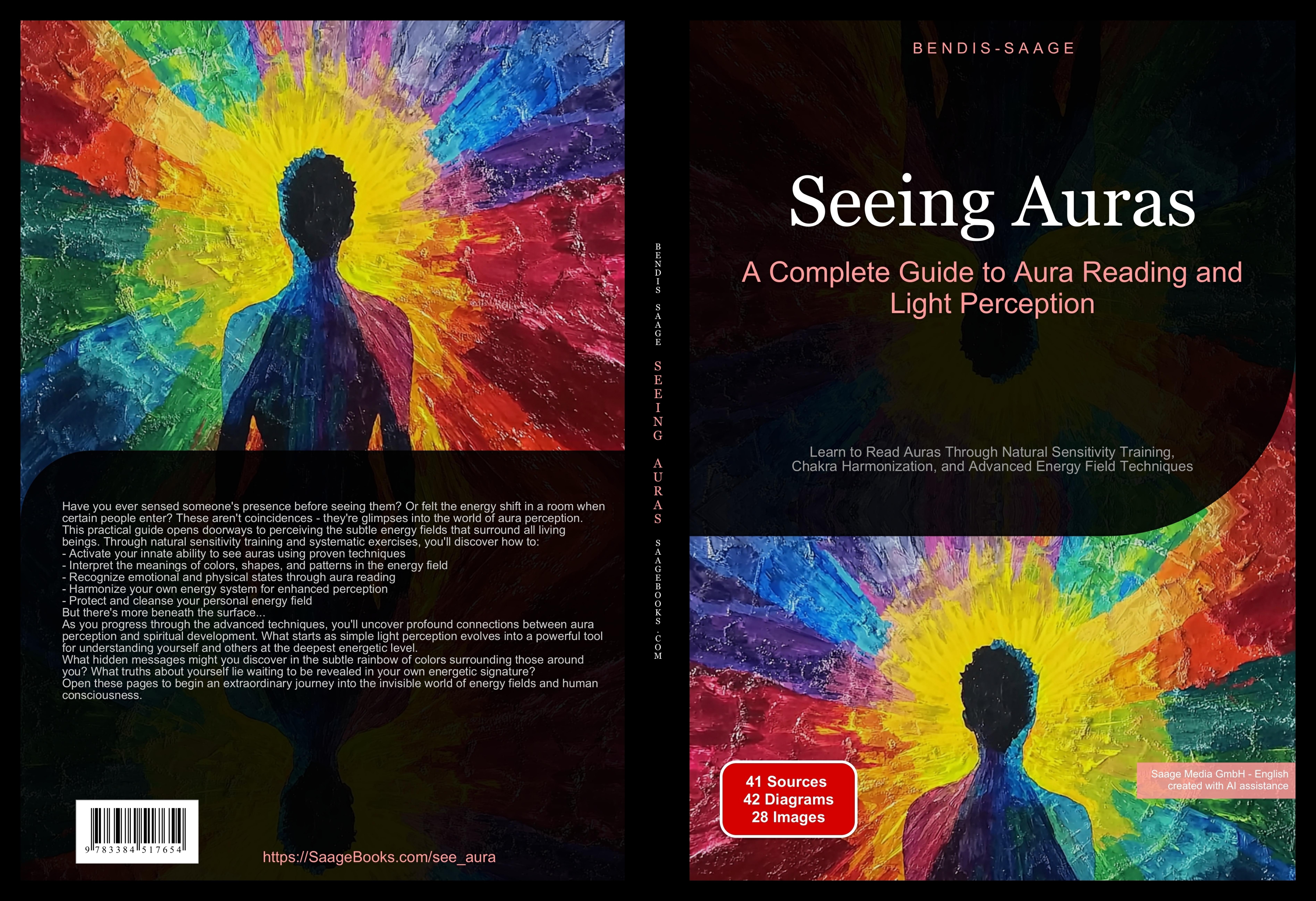 Gesamtes Coverbild Seeing Auras: A Complete Guide to Aura Reading and Light Perception