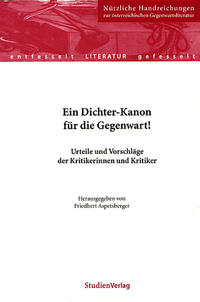 Vorderes Coverbild Ein Dichter-Kanon für die Gegenwart!