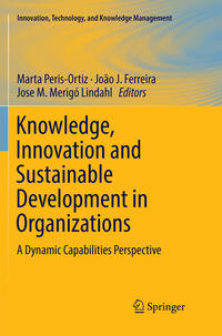 Vorderes Coverbild Knowledge, Innovation and Sustainable Development in Organizations