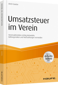 Vorderes Coverbild Umsatzsteuer im Verein - inkl. Arbeitshilfen online