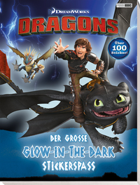 Vorderes Coverbild Dragons: Der große Glow-in-the-Dark-Stickerspaß