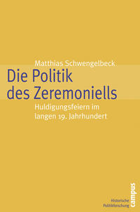 Vorderes Coverbild Die Politik des Zeremoniells