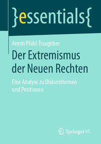 Vorderes Coverbild Der Extremismus der Neuen Rechten